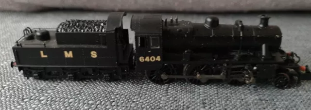 GRAHAM FARISH 'N' GAUGE 372-627 LM BLACK CLASS IVATT 2MT 2-6-0 6404 Free Postage