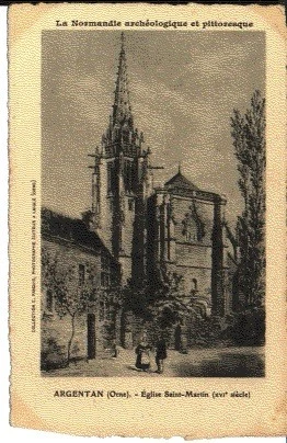(S-63736) FRANCE - 61 - ARGENTAN CPA      PASQUIS E. ed.