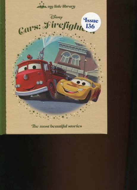 DISNEY MY LITTLE Library Cars: Firefighters Issue 136 £4.99 - PicClick UK