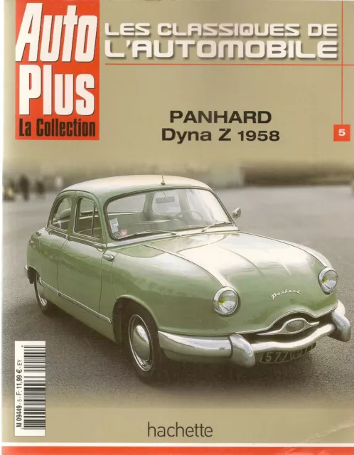 Les Classiques De L'automobile 5 Panhard Dyna Z 1958 Pl 17 Pl17 Cabriolet Dyna X