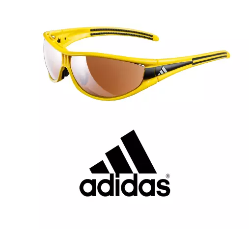 Adidas Sonnenbrille GELB SCHWARZ LST a267 evil eye a135 A127 A126 SPORT BRILLE