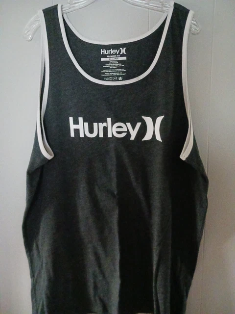 Hurley Men's Tank Top Premium Fit Size XXL Hurley Men's Tank Top Premium Fit Size XXL