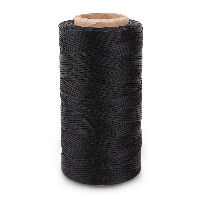 Bobine de plat cire 260M pour cuir maroquinerie bricolage DIY T7K8