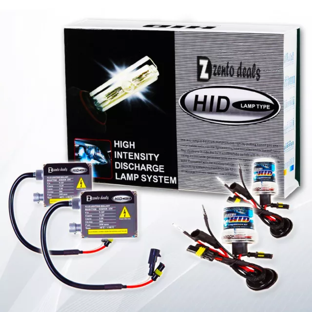 Zento Deals HID Xenon Premium Headlight Conversion Kit DC H4-1 8000K