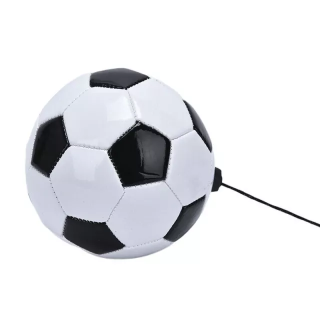 1pc Football Training Kick Soccer Ball With String Kids Beginner Practice 3