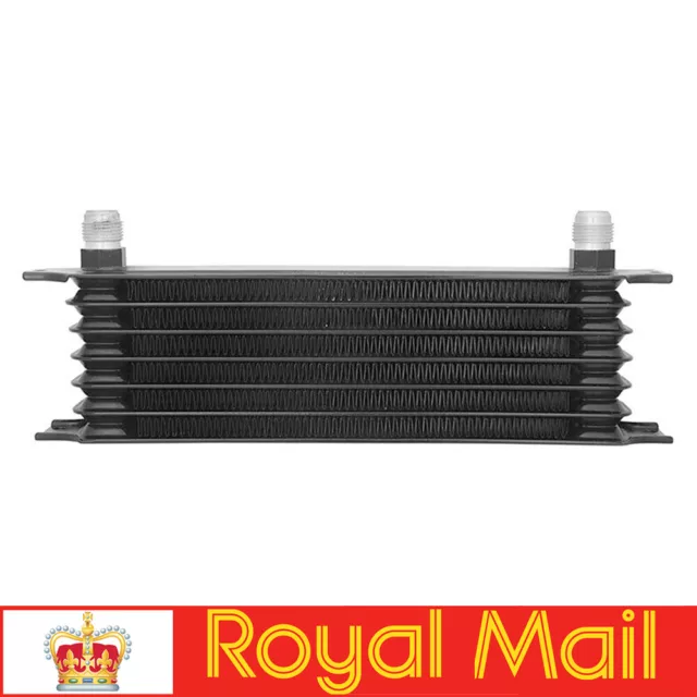 7 Row AN10 10AN Racing Cooling Engine Transmission Oil Cooler Universal Aluminum