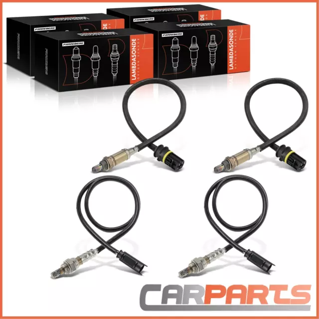 4x Sonde Lambda En + selon Cat pour BMW E46 E39 E60 E38 E65 E83 E85 Land Rover