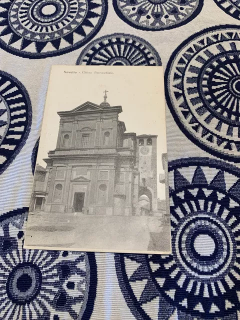 NOVELLO CUNEO  - Chiesa Parrocchiale 1900-1920