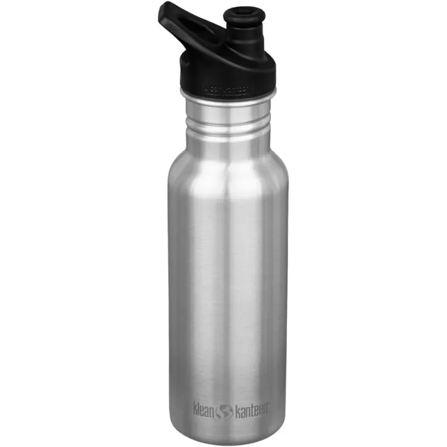 Klean Kanteen Classic Narrow 532ml Bouteille Sport Cap Ballon Brushed Stainless