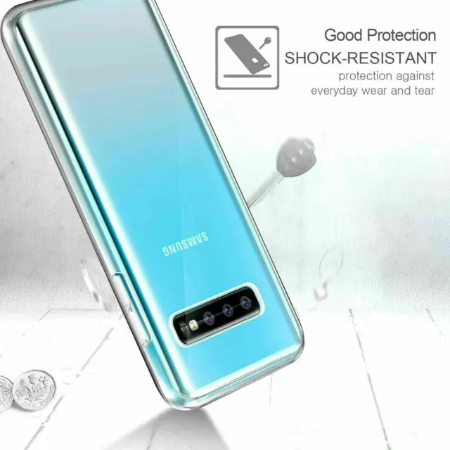 For NOKIA LUMIA 1520 SHOCKPROOF TPU CLEAR CASE SOFT SILICONE GEL BACK SLIM COVER 2