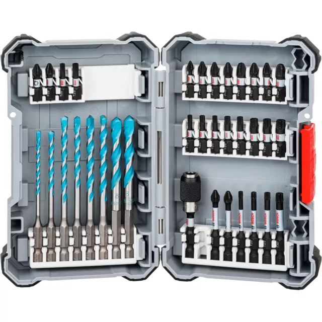 Bosch Professional Impact Control-Schrauberbit-Set m. Mehrzweckbohrern, 1/4"