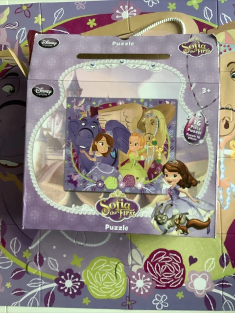 DISNEY SOFIA THE First Puzzle - 16 Pieces - Age 3+ £1.60 - PicClick UK