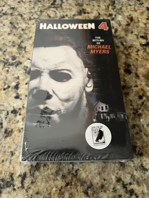Halloween 4 The Return Of Michael Myers VHS Movie 1988 Sealed Anchor Bay Vintage