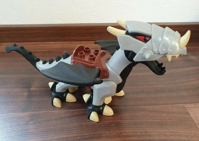 LEGO DUPLO RITTERBURG RÜSTUNG FÜR PFERD BLAU SILBER GELB aus 4785 4777 4776 4779 