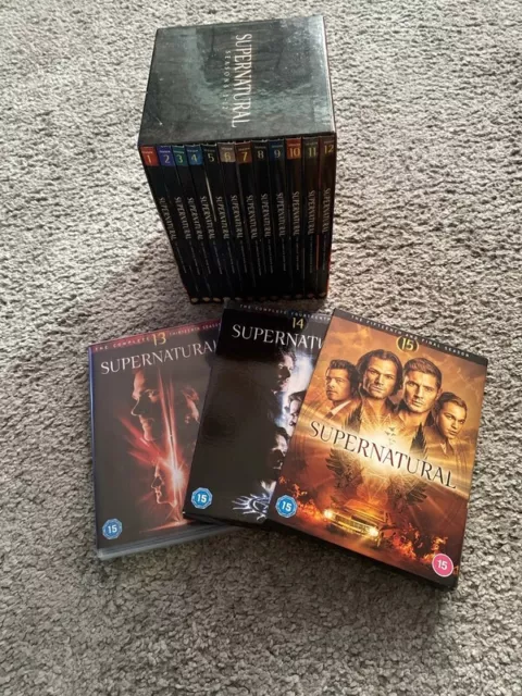 Supernatural - Seasons 1-15 - The Complete Series - DVD Boxset 2021