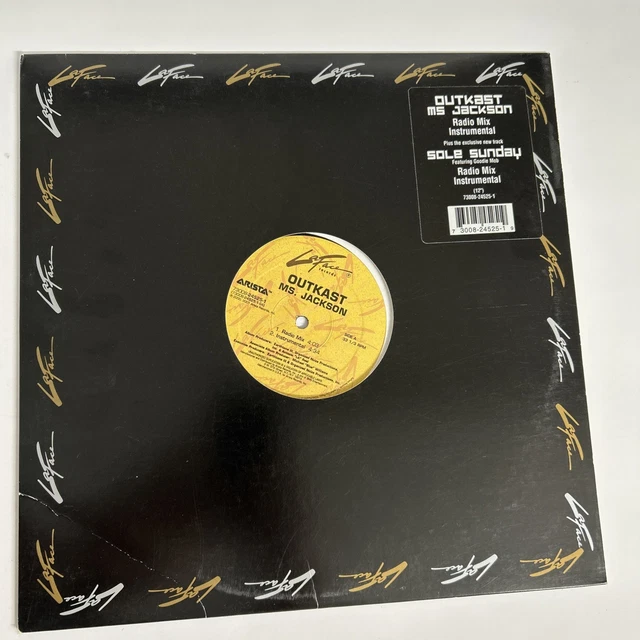 米12” Outkast Ms. Jackson / Sole Sunday 73008245251 LaFace Records /00250 OutKast – Ms. Jackson / Sole Sunday – Vinyl (12