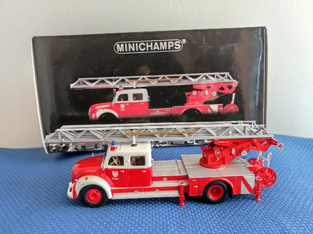 Camion Pompiers FPT Magirus Deutz - 1/43ème sous blister