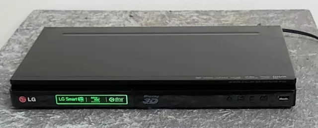 LG BP430 3D Blu-ray-Player Smart TV, HDMI, 1x RJ-45, DLNA,  schwarz