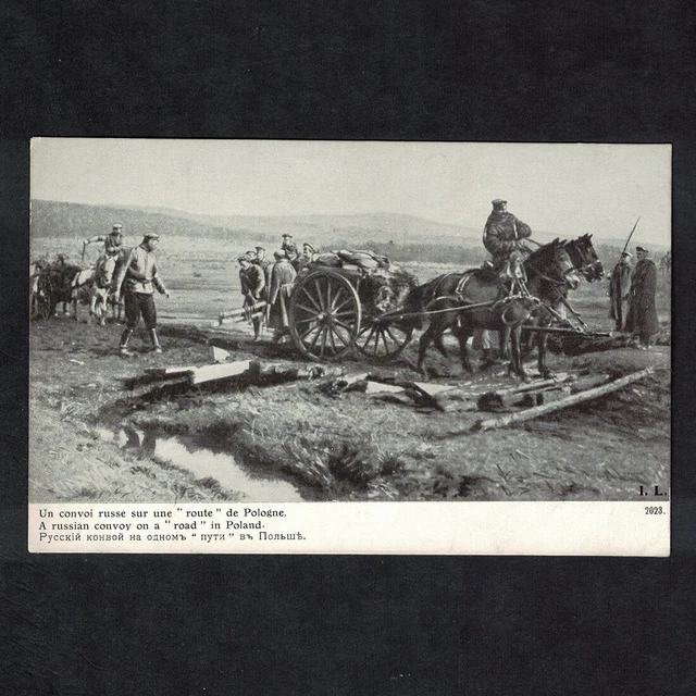 CPA War - A Russian Convoy on a Polish Road
