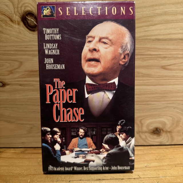 THE PAPER CHASE (VHS) * Buy 2 Get 1 Free Bundle Shipping Discount £3.