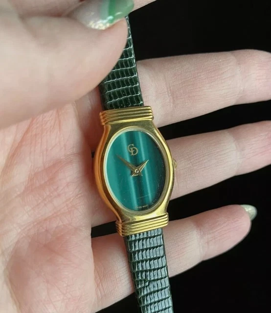 Christian Dior Malachite Watch