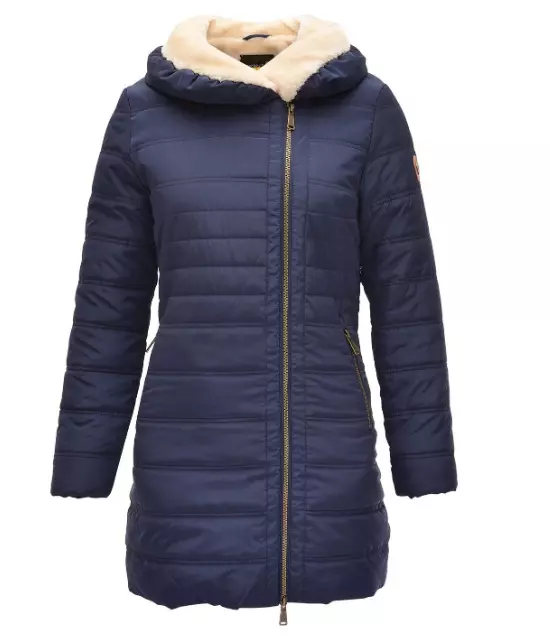 GELERT STORM PARKA Coat Juniors Girls Navy Size UK 9 10 Years
