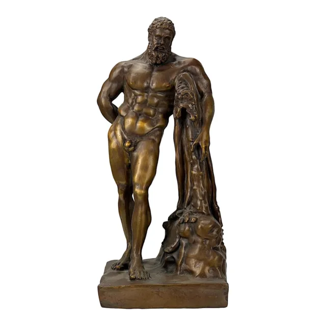 Farnese Hercules Heracles Real Bronze Metal Art Sculpture Statue Museum Copy