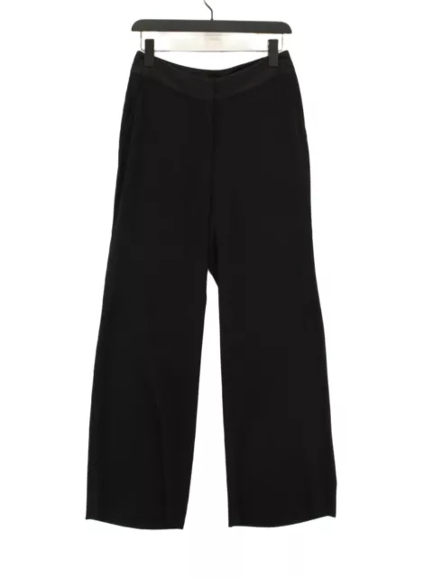 Laura Ashley Women's Suit Trousers UK 10 Black Other with Polyester Dress Pants