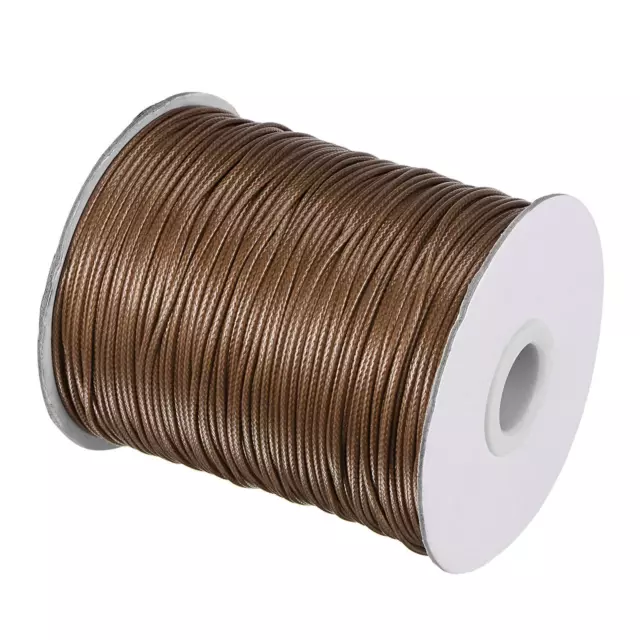 Perlen Armband Webart Weben Faden Schnur 1,2mm 158M/Rolle (172 Yards) braun