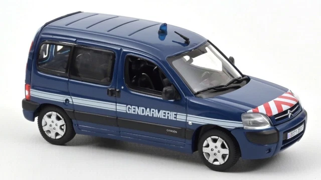 NOREV - VOITURE de la police municipale 2007 - CITROEN Berlingo - 1/43