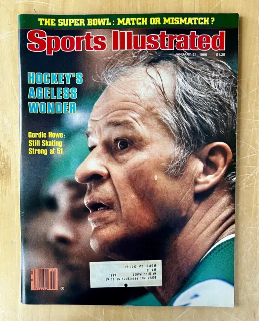 Sports Illustrated - January 21, 1980 - Gordie Howe