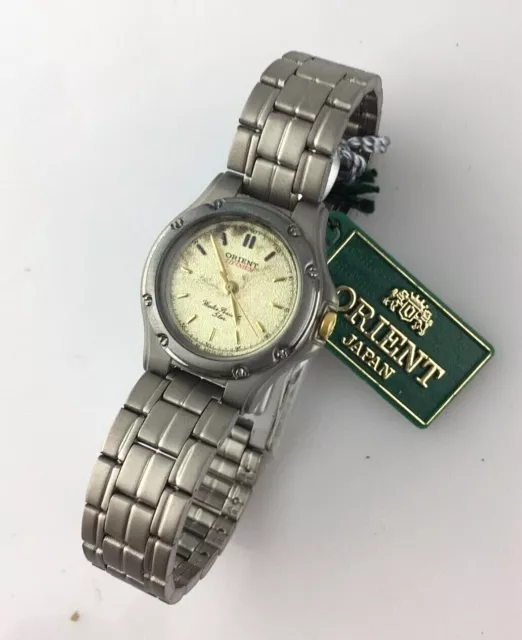 OROLOGIO ORIENT TITANIO Donna Japan Quarzo Vintage 25 Mm Non Funzionante Ricambi EUR 18 00 PicClick ES
