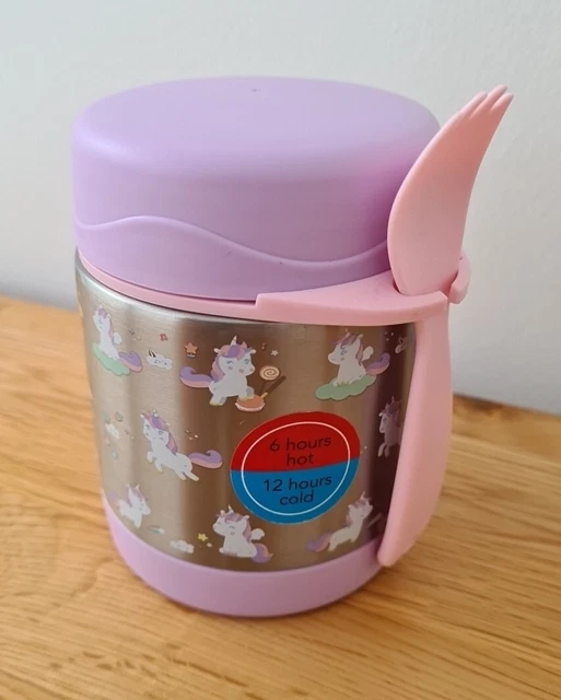 Flacone Per Cibo Unicorno Acciaio Inox