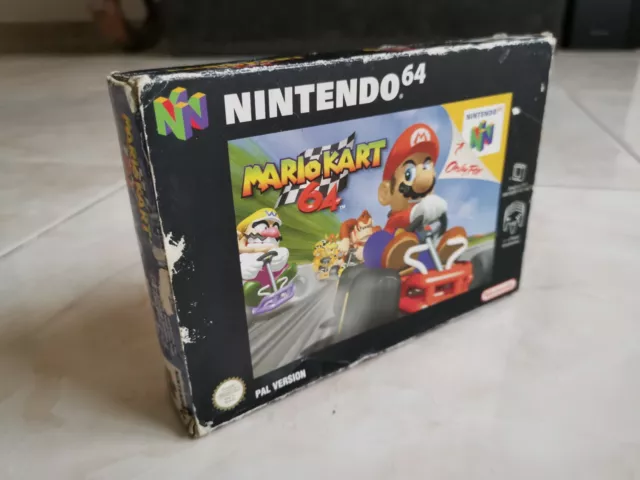 Nintendo 64 Mario Kart 64 Pal Boxed Completo 3