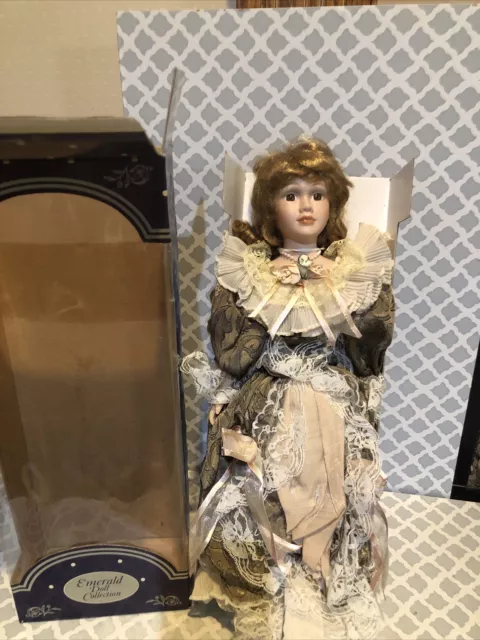 Porcelain Doll - The Emerald Doll Collection -“Nada”- 17”