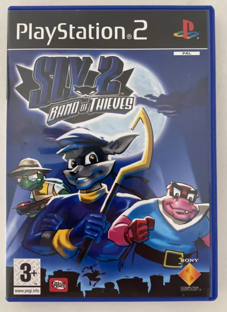 SLY RACCOON 2 BAND OF THIEVES SONY PLAYSTATION 2 PS2 GAME WITH MANUAL UK  PAL