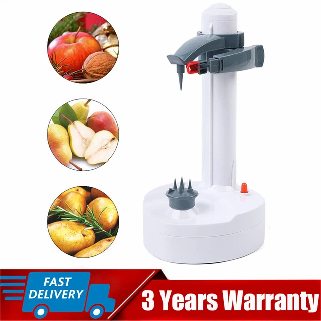ELECTRIC FRUIT PEELER Potato Fruit Veg Peeling Machine Lever Adjustable
