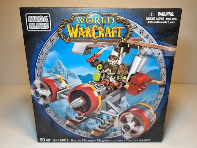 MEGA BLOKS WORLD of Warcraft Set 91018 Flying Machine - SEALED $35.00 ...