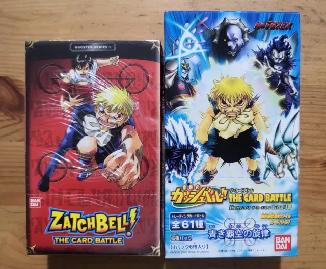 8 Decks Zatch Bell The Card Battle Game Starter Collector Sets 1 & 2 for  sale online