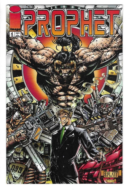 Prophet #4 --- Stephen Platt Variant! Htf! Low Print Run! Hi-Grade! 1994! Vf/Nm