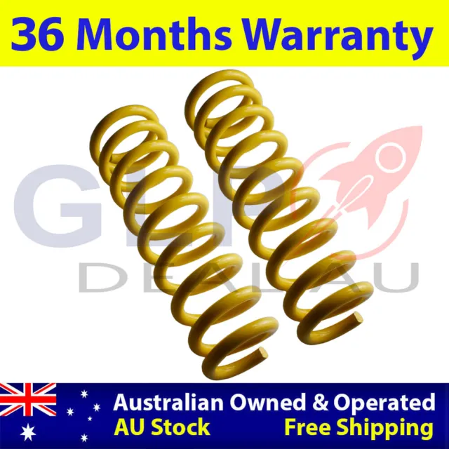 Heavy Duty Front Coil Springs Pair for Ford FALCON BA BF 2002-2007