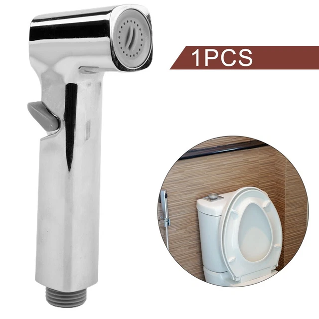 Testa spray bidet portatile con manico ergonomico per una presa confortevole