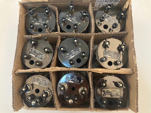 0.001-0.01-0.1-1-10-100-1000-10000-100000 Ohm 0.01% Standard Resistance set of 9
