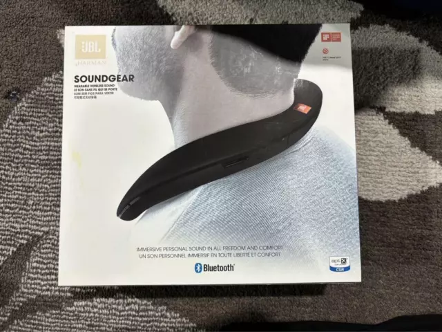 JBL Soundgear BTA Wearable Ear-Free Wireless Speaker Bluetooth Box JP