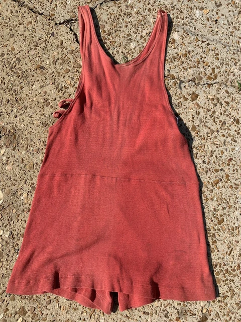 1920s Men’s Wool Swim Suit