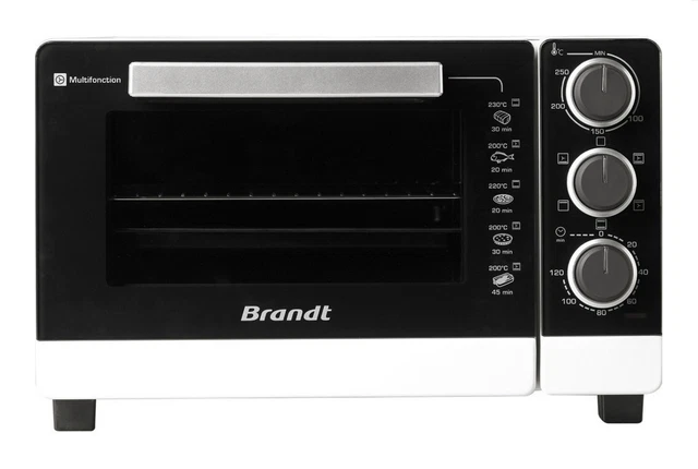 brandt four chaleur tournante 21l 1380w fc215mw