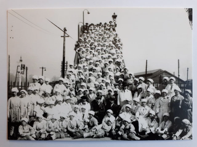 WW1 MUNITIONS FACTORY Workers, ROF Rotherwas Railway Bridge, Modern ...