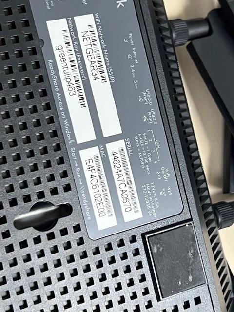 Netgear NightHawk AC1900 R7000 Nighthawk router WiFi intelligente 7