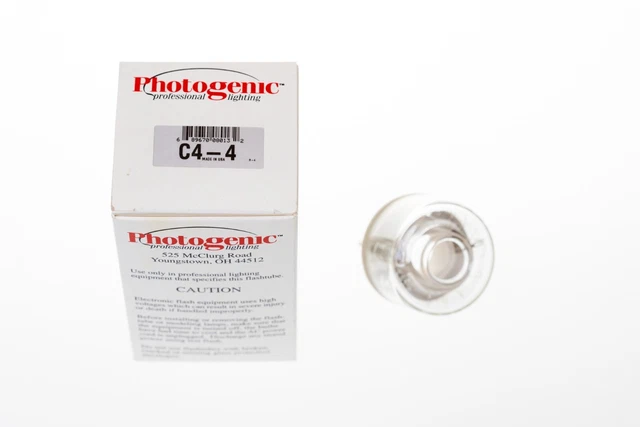 Tubo de flash fotogénico C4-4 para Portamaster - Nuevo de lote antiguo/en caja