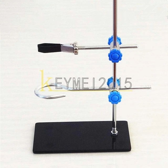 1PC Lab Laboratory Retort Stands Support Stand Clamp Flask Condenser Chem Tool